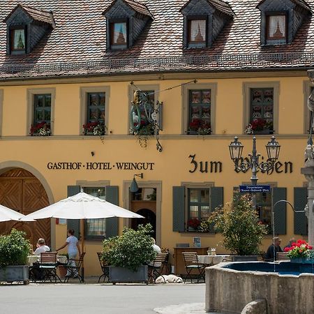 Gasthof Zum Weissen Lamm Sommerach Eksteriør bilde